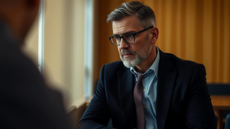 Cliente consultando advogado especializado em franquias em escritório moderno para entender cuidados jurídicos ao investir.