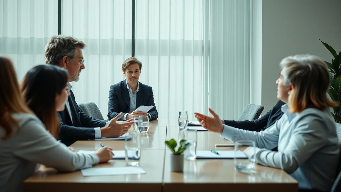 Sócios discutindo direitos e deveres em reunião de negócios, fundamental para a boa gestão empresarial.